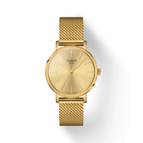 Tissot Everytime Lady Yellow Gold / Champagne / Bracelet